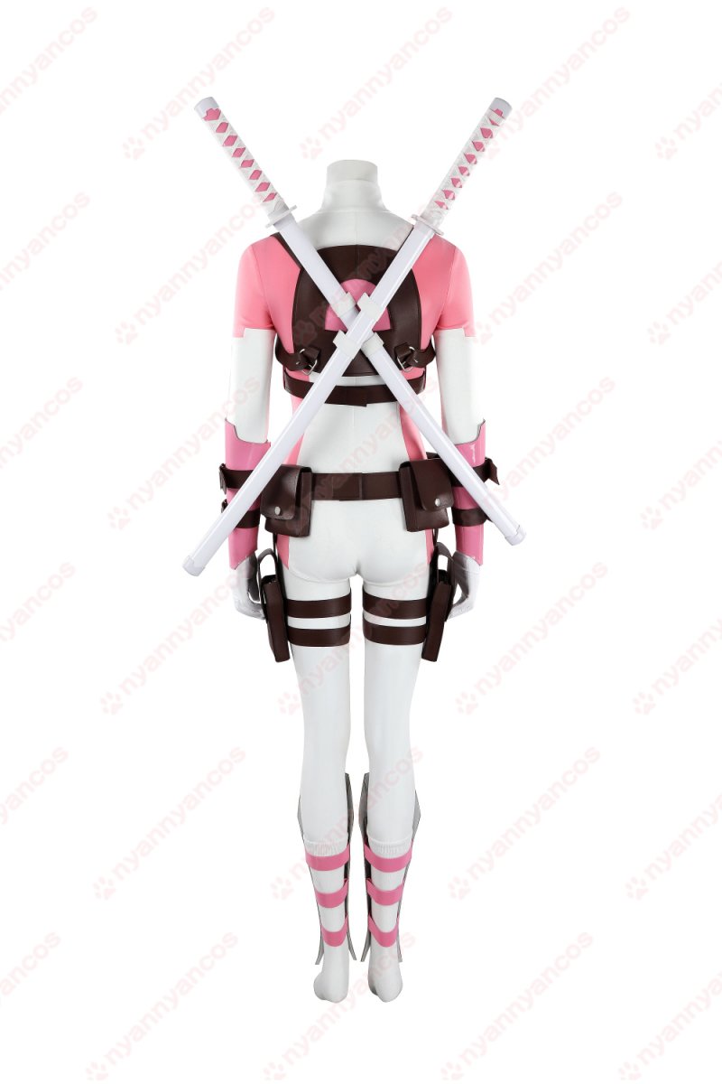 画像6: 高品質 実物撮影  【武器無し】グウェンプール Gwenpool  風 コスプレ衣装 コスチューム  オーダーメイド (6)
