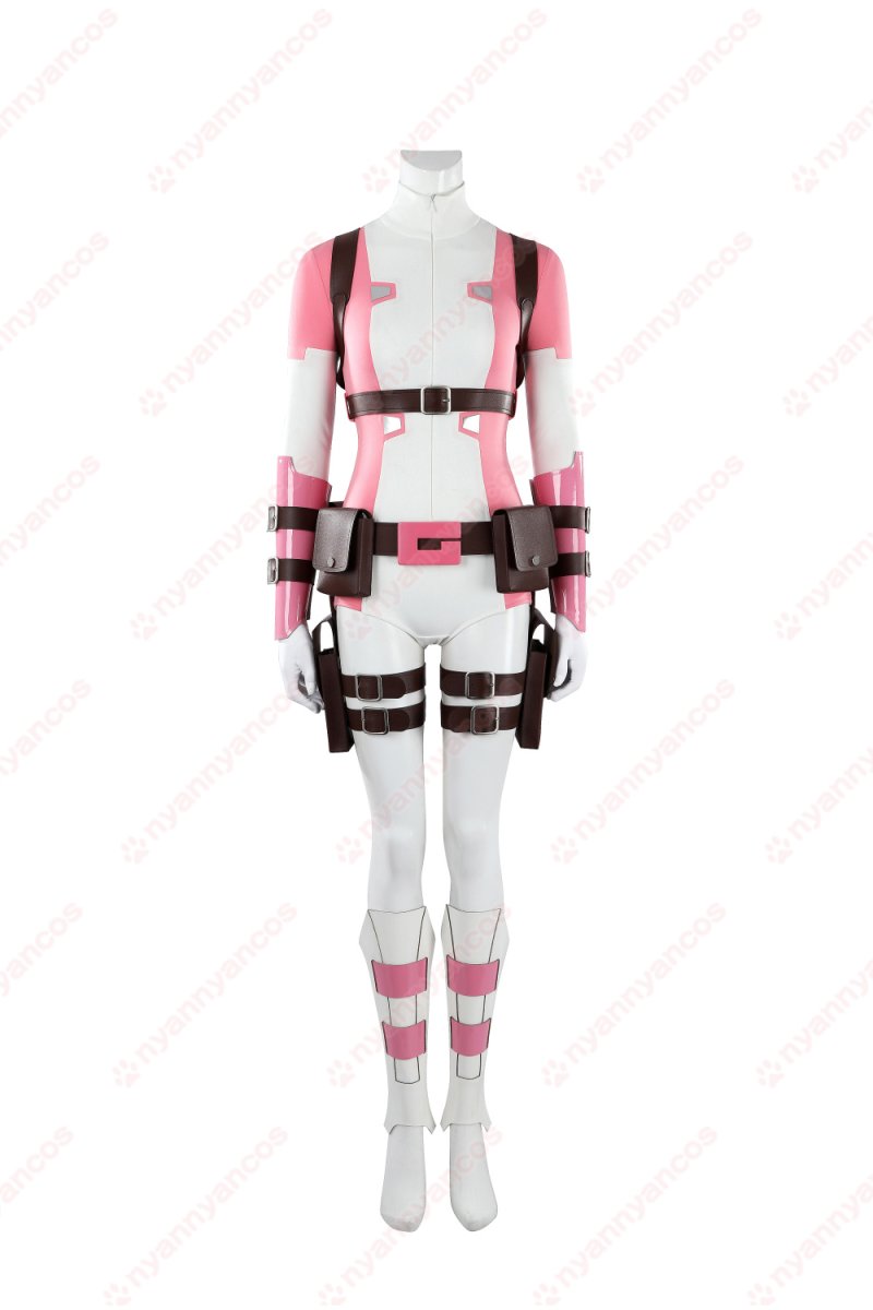画像8: 高品質 実物撮影  【武器無し】グウェンプール Gwenpool  風 コスプレ衣装 コスチューム  オーダーメイド (8)
