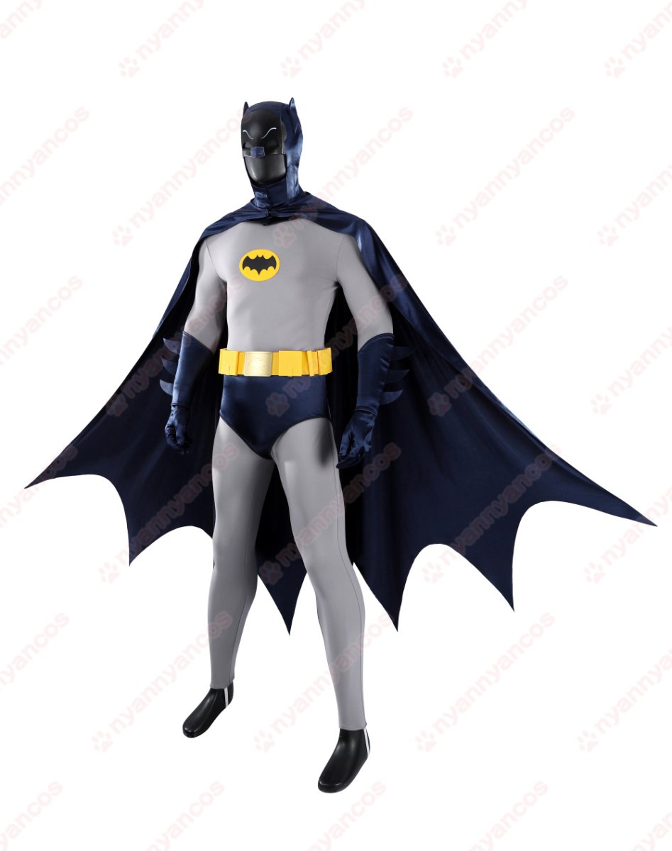 画像4: 高品質 実物撮影  バットマン 1966  風    コスチューム　コスプレ衣装 (4)