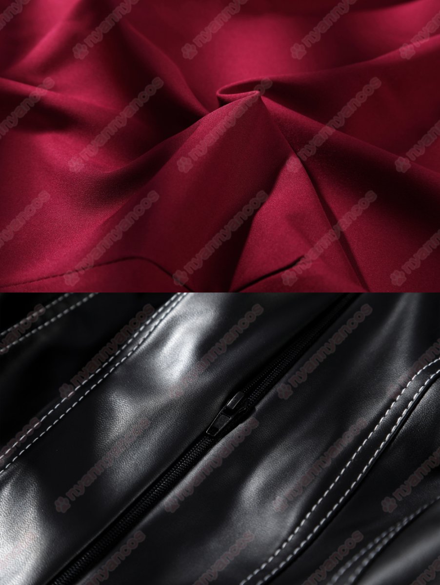 画像14: 高品質 実物撮影  エイダ・ウォン ADA Wong バイオハザード ダムネーション  風  コスチューム コスプレ衣装 (14)