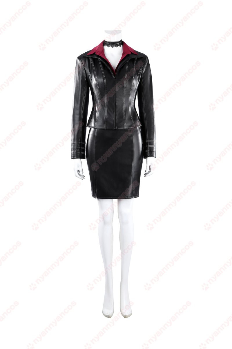 画像3: 高品質 実物撮影  エイダ・ウォン ADA Wong バイオハザード ダムネーション  風  コスチューム コスプレ衣装 (3)
