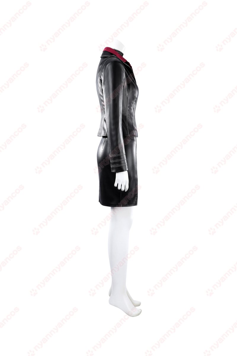 画像5: 高品質 実物撮影  エイダ・ウォン ADA Wong バイオハザード ダムネーション  風  コスチューム コスプレ衣装 (5)