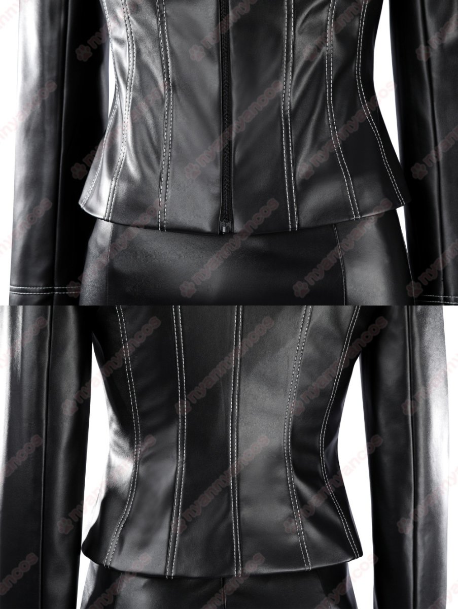 画像9: 高品質 実物撮影  エイダ・ウォン ADA Wong バイオハザード ダムネーション  風  コスチューム コスプレ衣装 (9)