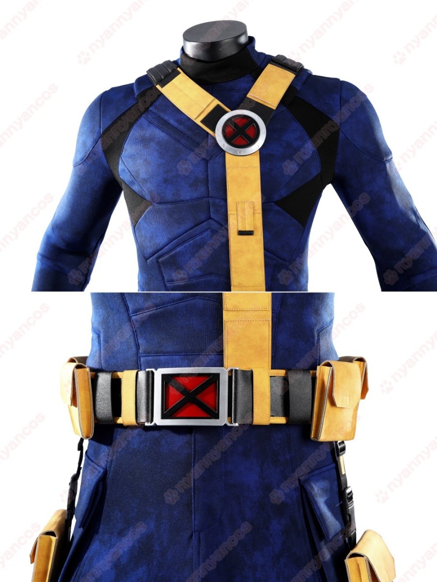 画像8: 高品質 実物撮影  サイクロップス スコット・サマーズ Cyclops  Avengers: Doomsday アベンジャーズ ドゥームズデイ  風 コスプレ衣装 コスチューム オーダーメイド (8)