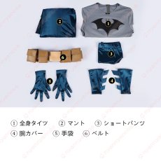 画像27: 高品質 実物撮影  バットマン ハッシュ 2019  風    コスチューム　コスプレ靴 コスプレ衣装 (27)