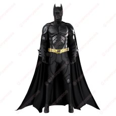 画像1: 高品質 実物撮影  バットマン ブルース・ウェイン 風 ダークナイト Batman 2008映画  コスプレ衣装 コスチューム (1)