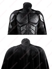 画像16: 高品質 実物撮影  バットマン ブルース・ウェイン 風 ダークナイト Batman 2008映画  コスプレ衣装 コスチューム (16)