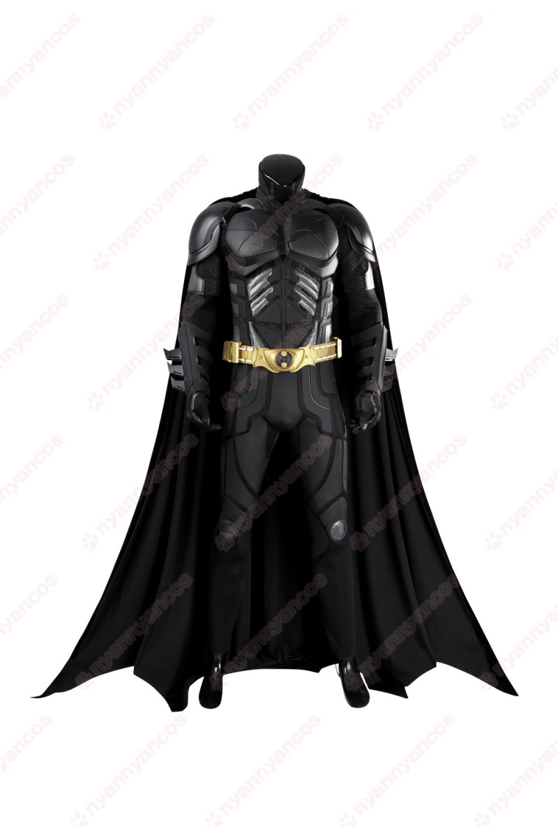 画像3: 高品質 実物撮影  バットマン ブルース・ウェイン 風 ダークナイト Batman 2008映画  コスプレ衣装 コスチューム (3)