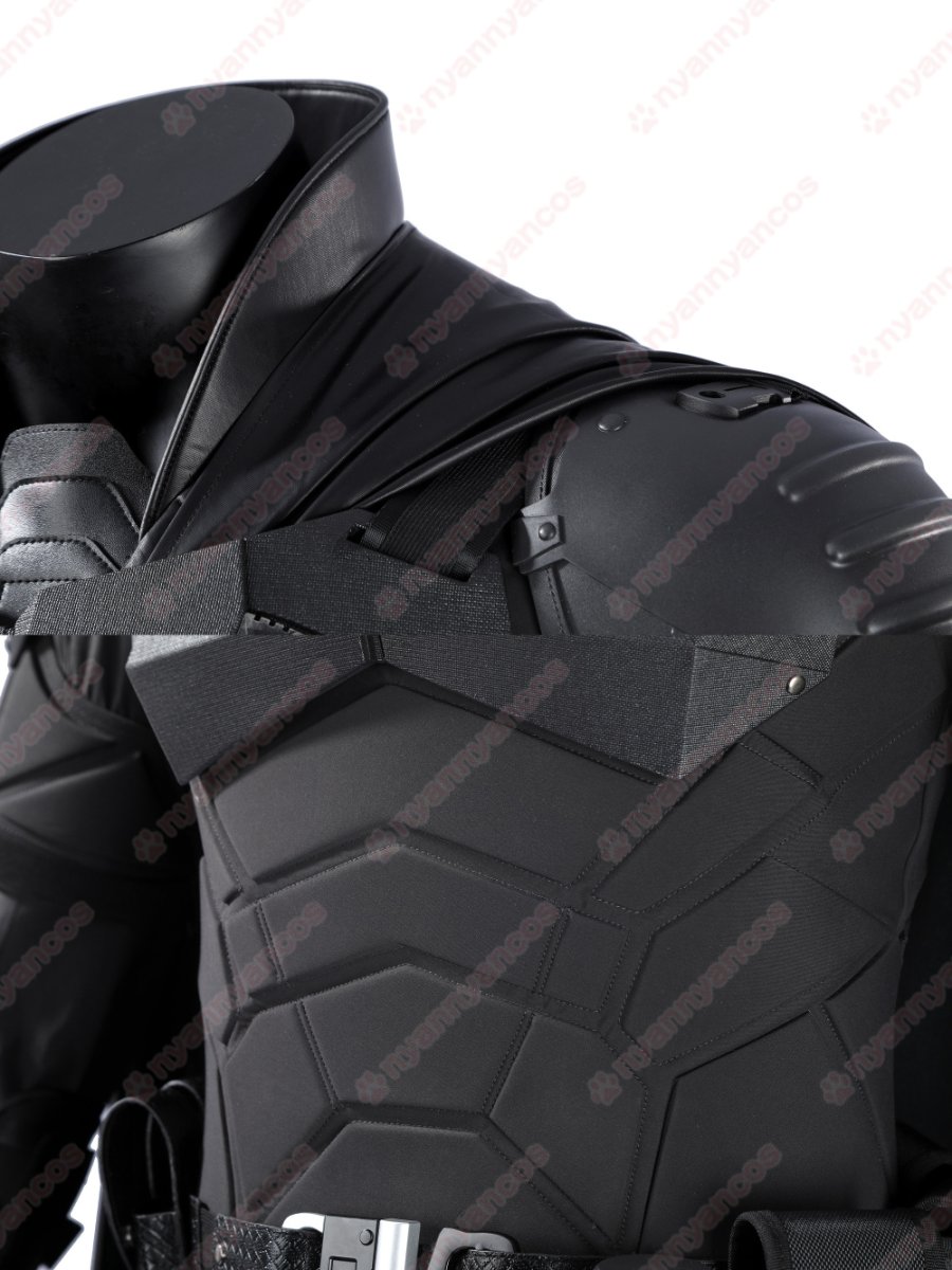 画像13: 高品質 実物撮影  バットマン 2022映画 ザ・バットマン The batman ブルース・ウェイン  コスプレ衣装 コスチューム (13)