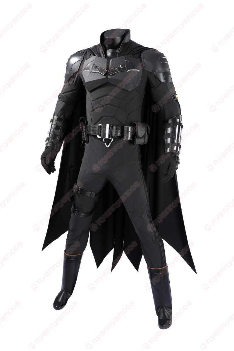 画像2: 高品質 実物撮影  バットマン 2022映画 ザ・バットマン The batman ブルース・ウェイン  コスプレ衣装 コスチューム (2)