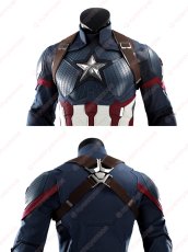 画像11: 高品質 実物撮影  キャプテン・アメリカ スティーブ・ロジャース　アベンジャーズ4 エンドゲーム 風　コスプレ衣装 コスチューム オーダーメイド  (11)