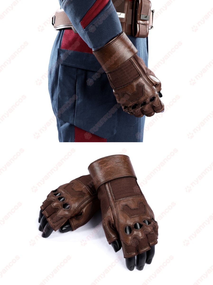 画像18: 高品質 実物撮影  キャプテン・アメリカ スティーブ・ロジャース　アベンジャーズ4 エンドゲーム 風　コスプレ衣装 コスチューム オーダーメイド  (18)