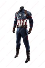 画像4: 高品質 実物撮影  キャプテン・アメリカ スティーブ・ロジャース　アベンジャーズ4 エンドゲーム 風　コスプレ衣装 コスチューム オーダーメイド  (4)