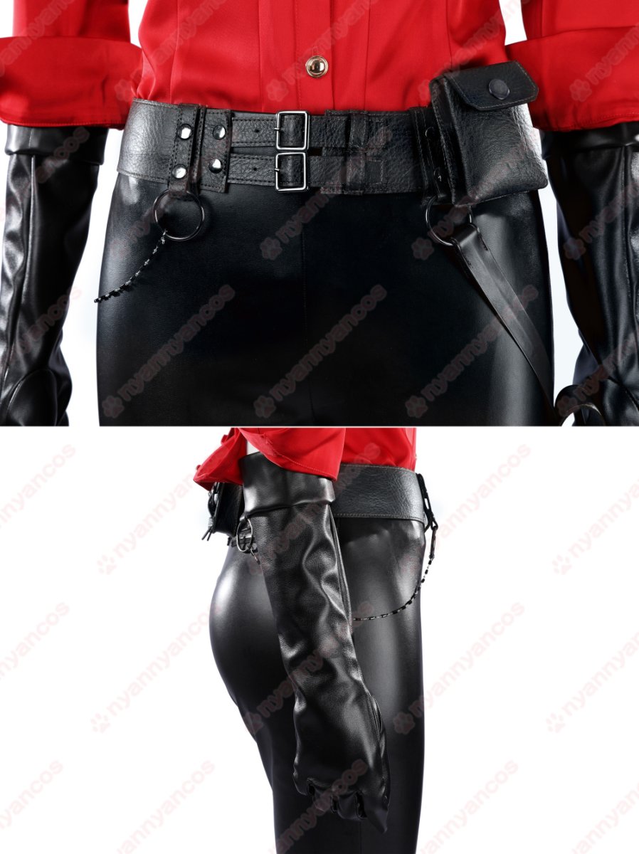 画像11: 高品質 実物撮影  エイダ・ウォン ADA Wong バイオハザード 6  風  コスチューム コスプレ衣装 (11)