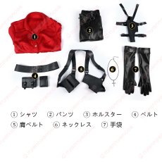 画像19: 高品質 実物撮影  エイダ・ウォン ADA Wong バイオハザード 6  風  コスチューム コスプレ衣装 (19)