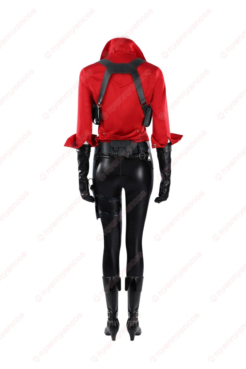 画像2: 高品質 実物撮影  エイダ・ウォン ADA Wong バイオハザード 6  風  コスチューム コスプレ衣装 (2)