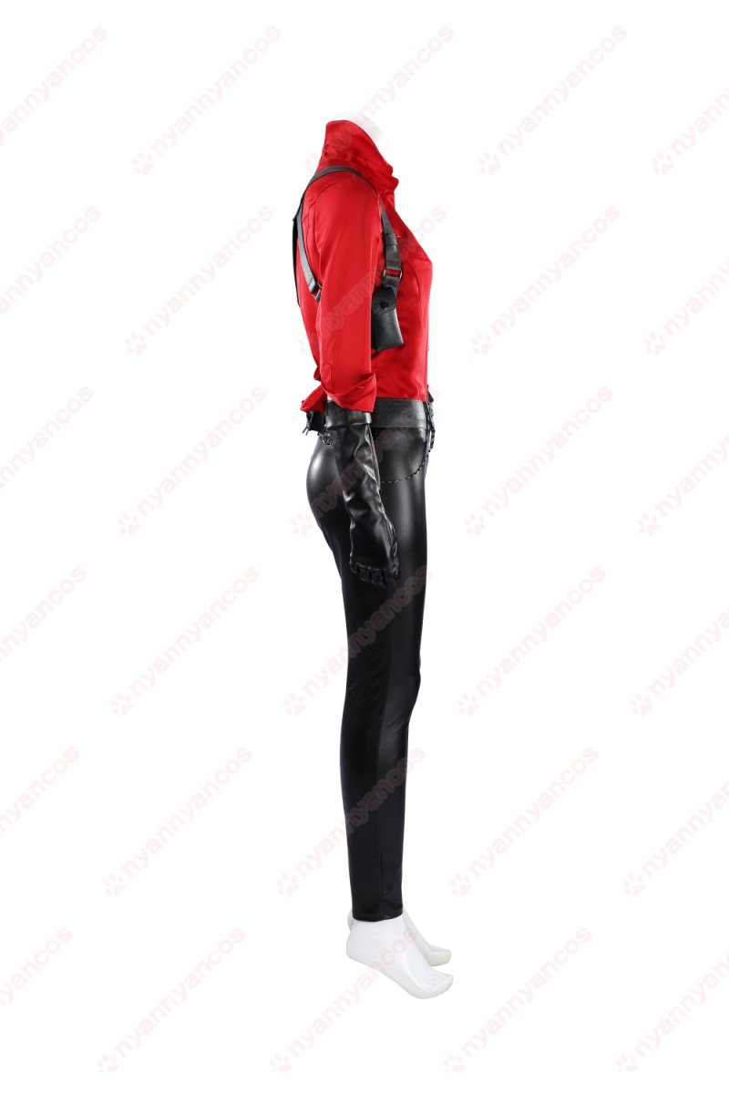 画像5: 高品質 実物撮影  エイダ・ウォン ADA Wong バイオハザード 6  風  コスチューム コスプレ衣装 (5)