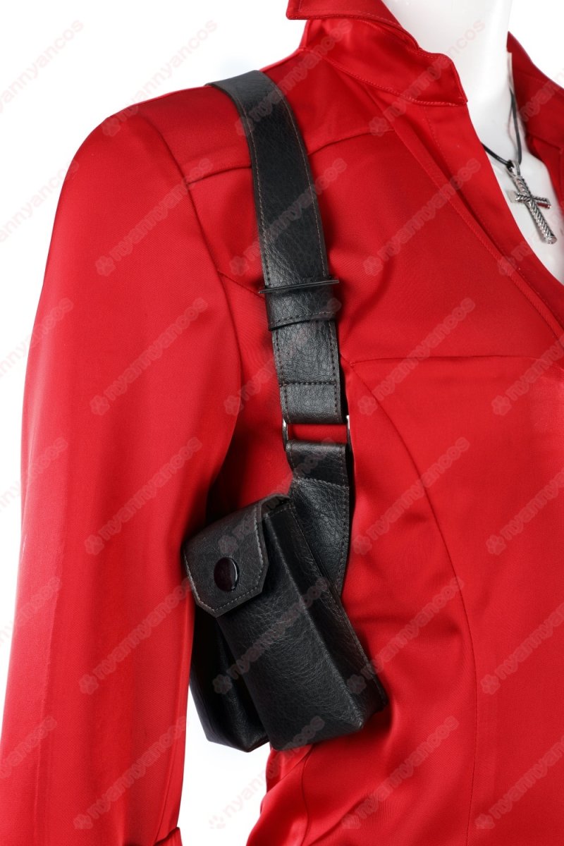 画像9: 高品質 実物撮影  エイダ・ウォン ADA Wong バイオハザード 6  風  コスチューム コスプレ衣装 (9)