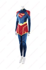 画像8: 高品質 実物撮影  スーパーガール カラ・ゾー＝エル  アドベンチャー・ウィズ・スーパーマン  風    コスチューム　コスプレ靴 コスプレ衣装 (8)