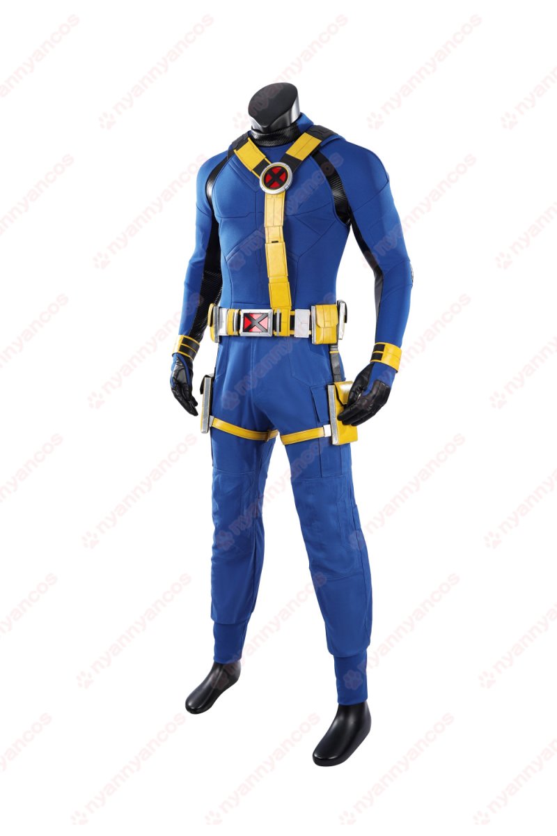 画像3: 高品質 実物撮影  サイクロップス スコット・サマーズ Cyclops  Avengers: Doomsday アベンジャーズ ドゥームズデイ  風 コスプレ衣装 コスチューム (3)