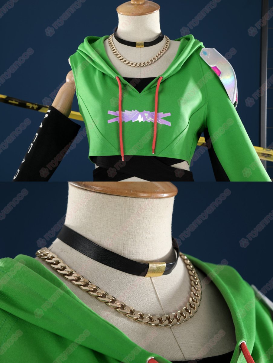 画像10: 高品質 実物撮影 イラリー  LE SSERAFIM ルセラフィム  オーバーウォッチ2 Overwatch 2 風  コスプレ衣装 コスチューム (10)