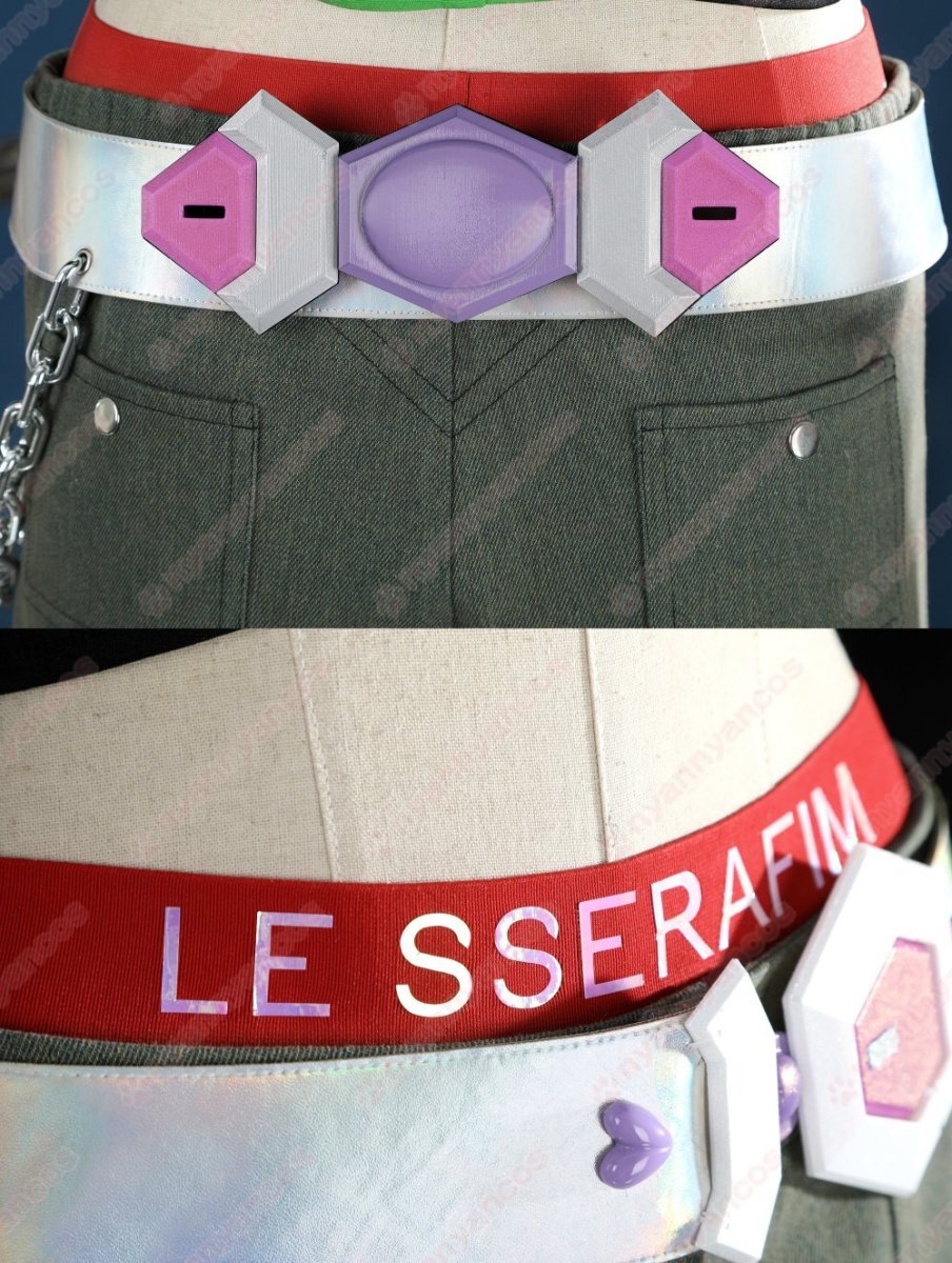 画像12: 高品質 実物撮影 イラリー  LE SSERAFIM ルセラフィム  オーバーウォッチ2 Overwatch 2 風  コスプレ衣装 コスチューム (12)