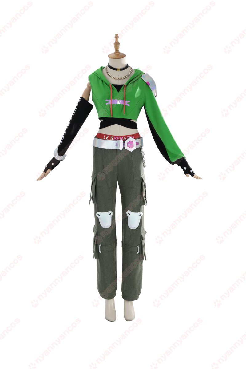 画像2: 高品質 実物撮影 イラリー  LE SSERAFIM ルセラフィム  オーバーウォッチ2 Overwatch 2 風  コスプレ衣装 コスチューム (2)