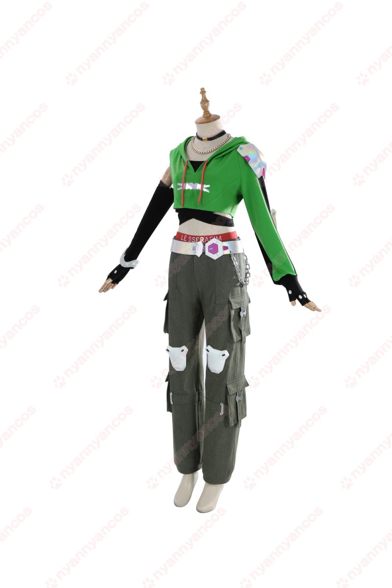 画像3: 高品質 実物撮影 イラリー  LE SSERAFIM ルセラフィム  オーバーウォッチ2 Overwatch 2 風  コスプレ衣装 コスチューム (3)