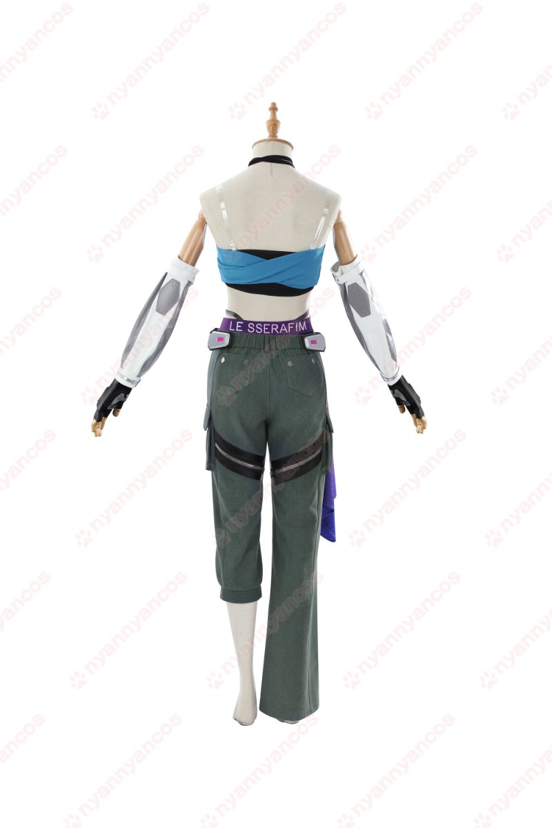 画像5: 高品質 実物撮影 D.VA DVA ハナ・ソング LE SSERAFIM ルセラフィム  オーバーウォッチ2 Overwatch 2 風  コスプレ衣装 コスチューム (5)