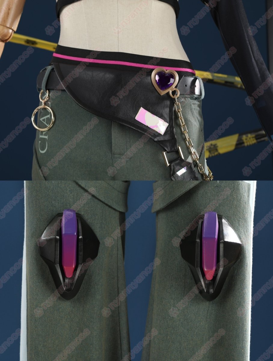 画像11: 高品質 実物撮影 ジュノ LE SSERAFIM ルセラフィム  オーバーウォッチ2 Overwatch 2 風  コスプレ衣装 コスチューム (11)