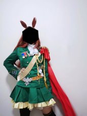 画像1: 高品質 実物撮影 シンボリルドルフ 勝負服 風 ウマ娘 プリティーダービー  コスプレ衣装 コスチューム オーダーメイド (1)