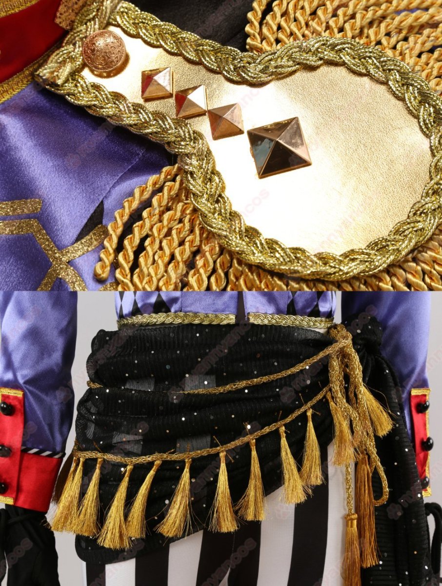 画像11: 高品質 実物撮影  ヴィル Vil ハロウィン ステージ・イン・プレイフルランド 〜踊る人形と幻の遊園地〜 ツイステ  ツイステッドワンダーランド  風 コスチューム コスプレ衣装  オーダーメイド (11)