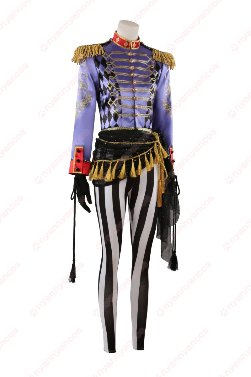 画像2: 高品質 実物撮影  ヴィル Vil ハロウィン ステージ・イン・プレイフルランド 〜踊る人形と幻の遊園地〜 ツイステ  ツイステッドワンダーランド  風 コスチューム コスプレ衣装  オーダーメイド (2)