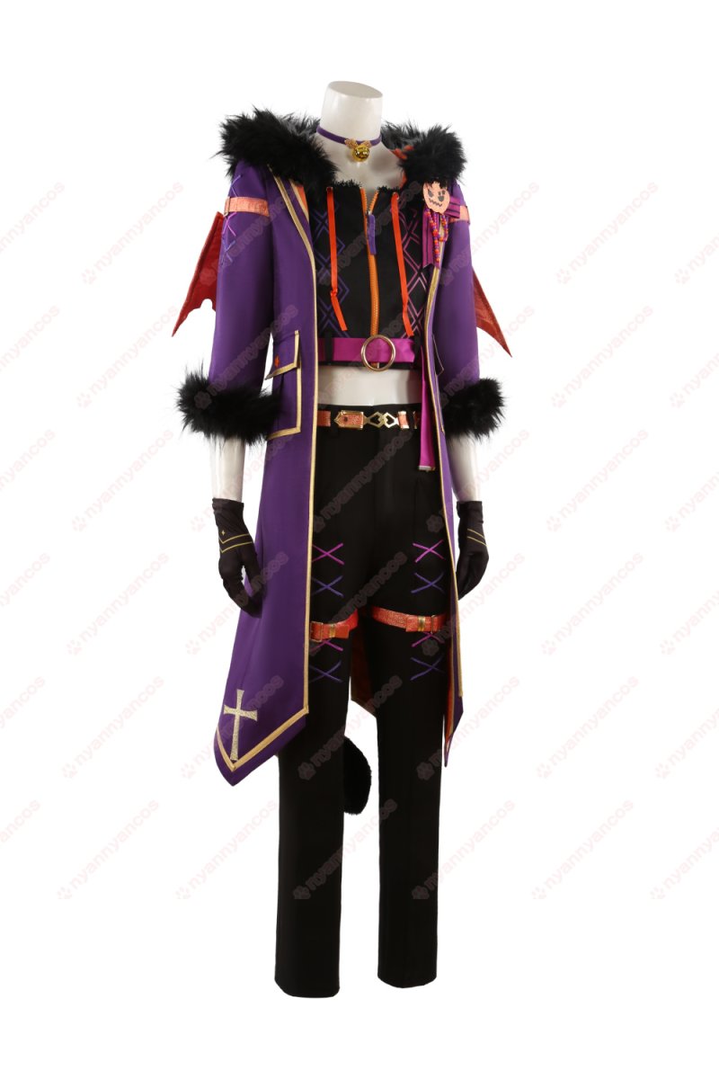 画像3: 高品質 実物撮影 遊木真 衣更真緒 明星スバル 氷鷹北斗 黒猫 噪音 渦巻くホラーナイトハロウィン あんさんぶるスターズ! あんスタ 風 コスチューム コスプレ衣装  オーダーメイド (3)