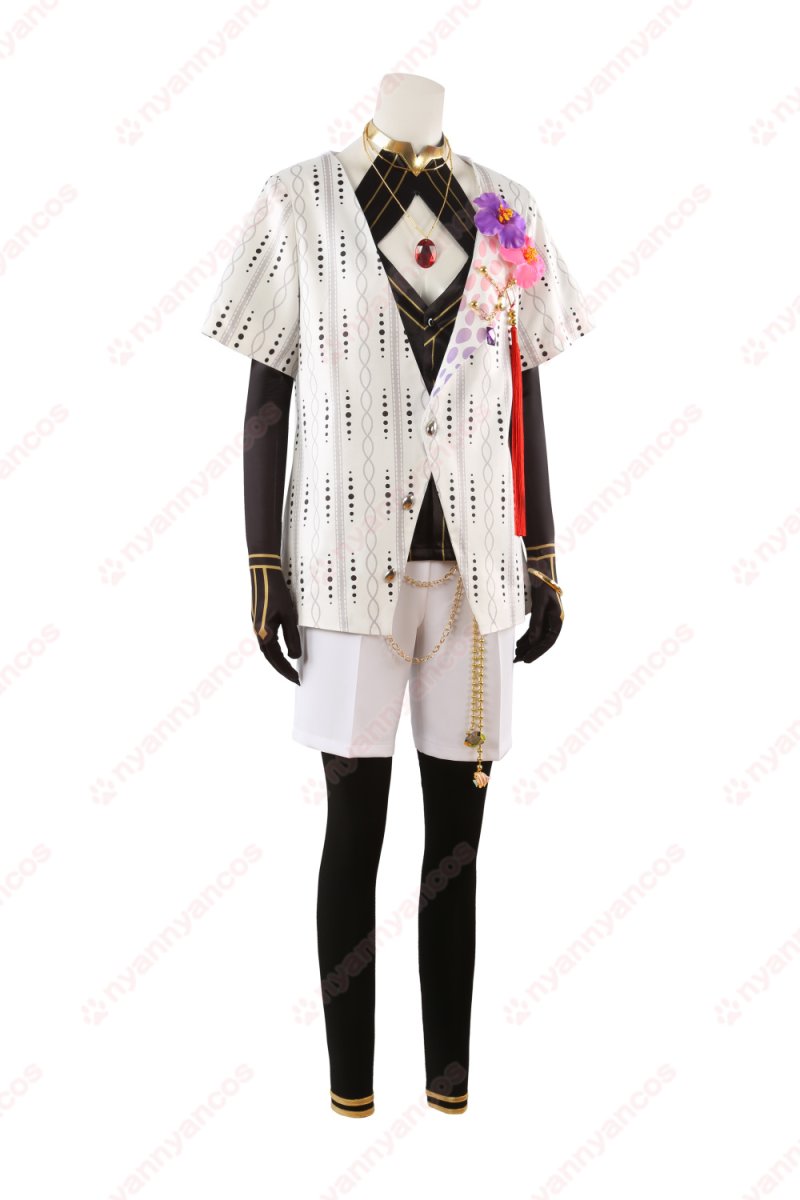 画像2: 高品質 実物撮影 カルナ 夏コーデ  Fate/Grand Order フェイト・グランドオーダー FGO  風 コスプレ衣装 コスチューム オーダーメイド (2)