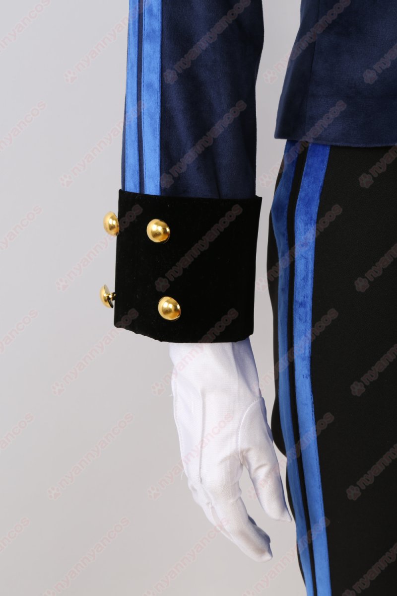 画像13: 高品質 実物撮影  結城理 テオドア  ペルソナ３ リロード PERSONA3:Reload P3RE ベルベットルーム Velvet Room 風 コスチューム コスプレ衣装 オーダーメイド (13)