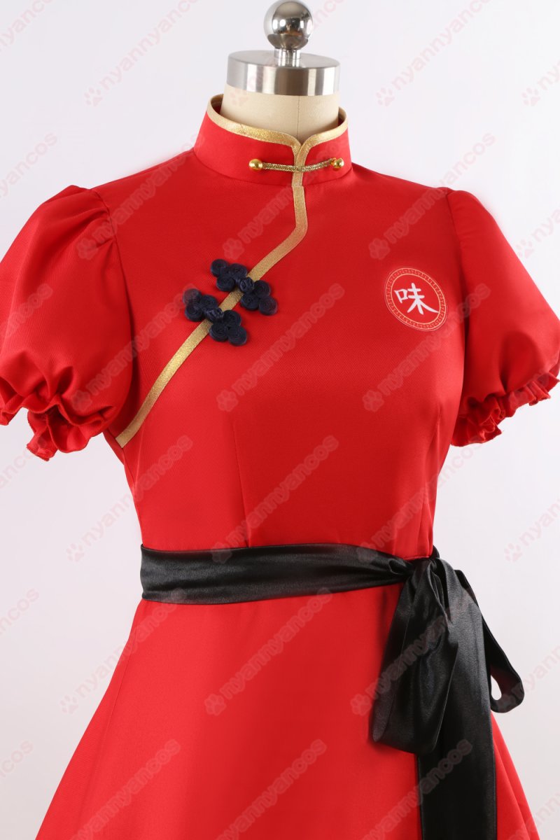 画像5: 高品質 実物撮影 朱城ルミ 山海経高級中学校 玄武商会 ブルアカ ブルーアーカイブ  Blue Archive 風 コスプレ衣装 コスチューム オーダーメイド (5)