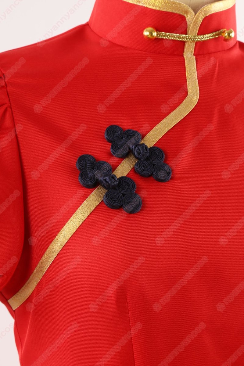 画像6: 高品質 実物撮影 朱城ルミ 山海経高級中学校 玄武商会 ブルアカ ブルーアーカイブ  Blue Archive 風 コスプレ衣装 コスチューム オーダーメイド (6)