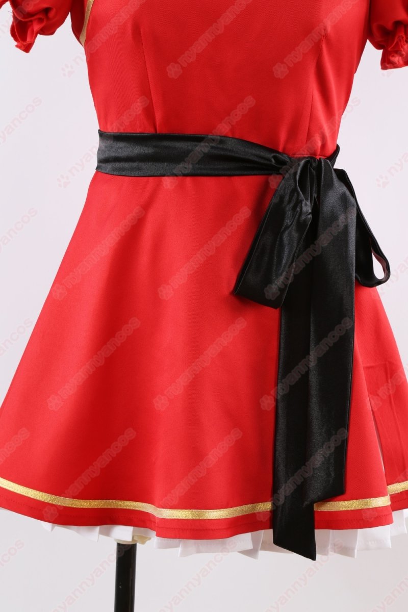 画像9: 高品質 実物撮影 朱城ルミ 山海経高級中学校 玄武商会 ブルアカ ブルーアーカイブ  Blue Archive 風 コスプレ衣装 コスチューム オーダーメイド (9)