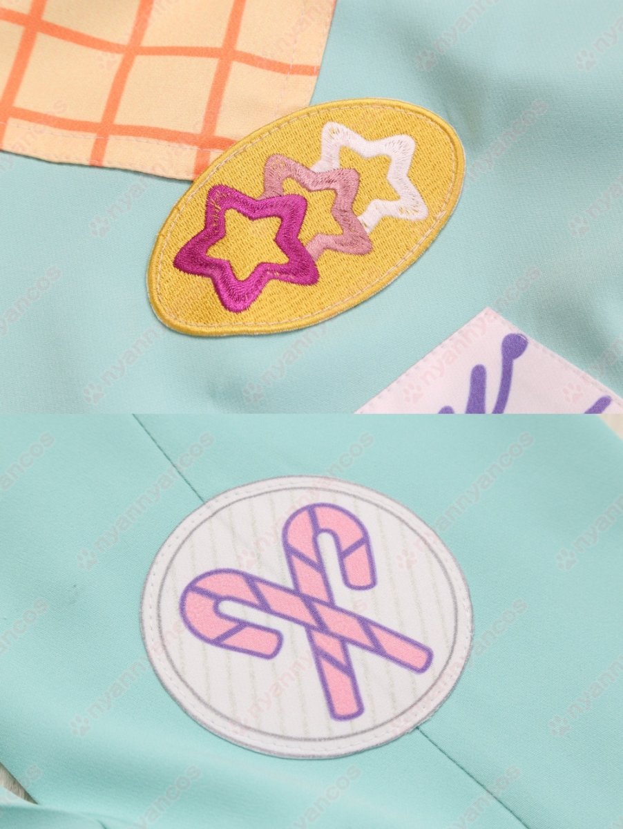 画像24: 高品質 実物撮影 明星スバル 春川宙 漣ジュン クロススカウト・ハッピーチャーム Sunny Side あんさんぶるスターズ! あんスタ 風 コスチューム コスプレ衣装  オーダーメイド (24)