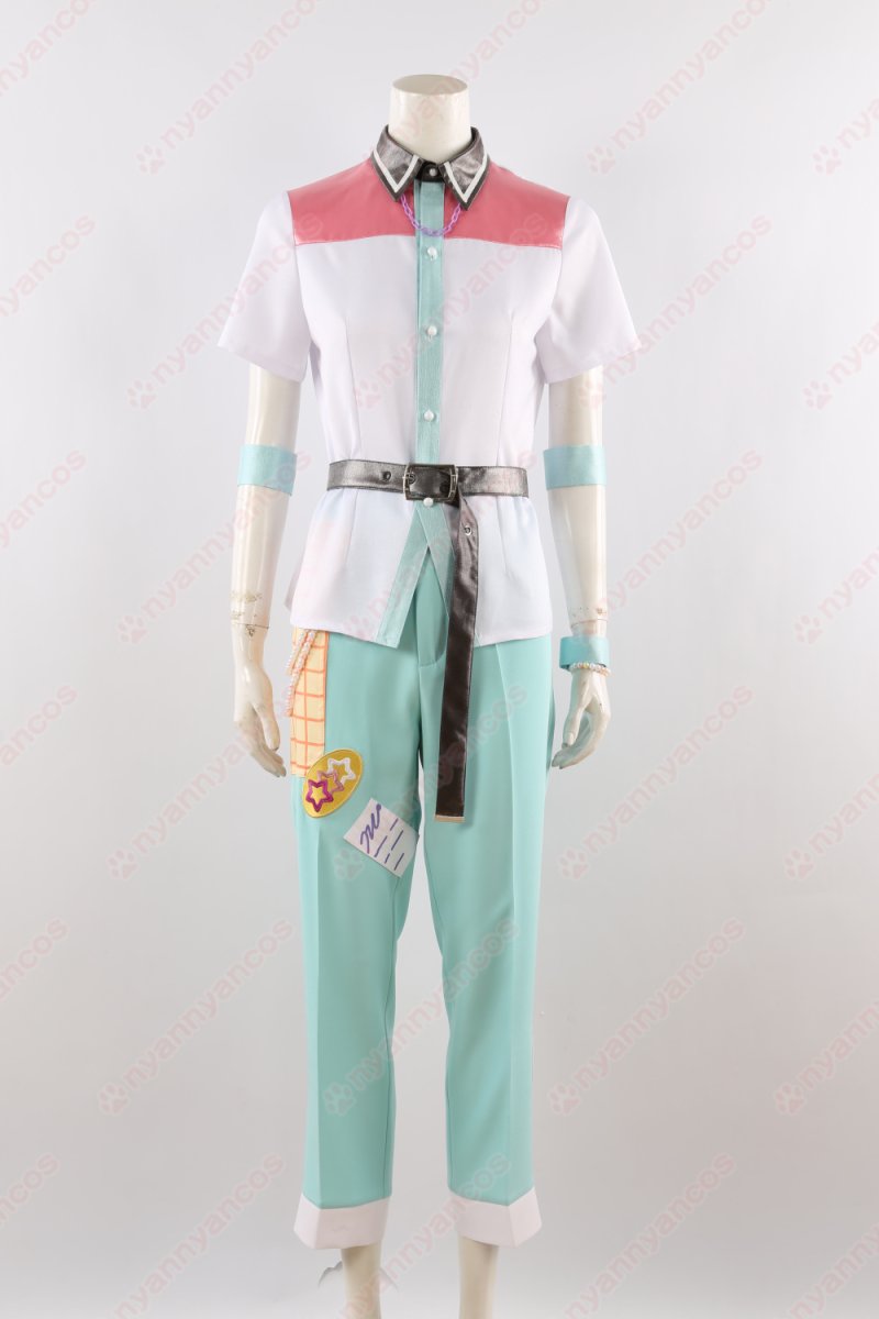 画像6: 高品質 実物撮影 明星スバル 春川宙 漣ジュン クロススカウト・ハッピーチャーム Sunny Side あんさんぶるスターズ! あんスタ 風 コスチューム コスプレ衣装  オーダーメイド (6)