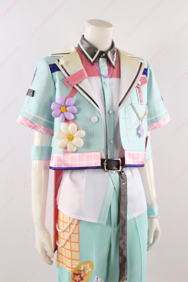 画像9: 高品質 実物撮影 明星スバル 春川宙 漣ジュン クロススカウト・ハッピーチャーム Sunny Side あんさんぶるスターズ! あんスタ 風 コスチューム コスプレ衣装  オーダーメイド (9)