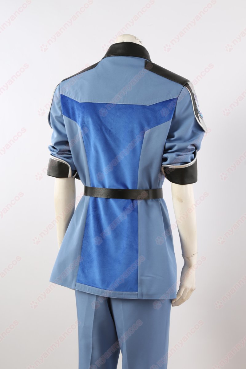 画像8: 高品質 実物撮影 ムウ・ラ・フラガ 軍服 機動戦士ガンダムSEED FREEDOM  風 コスプレ衣装 コスチューム オーダーメイド (8)