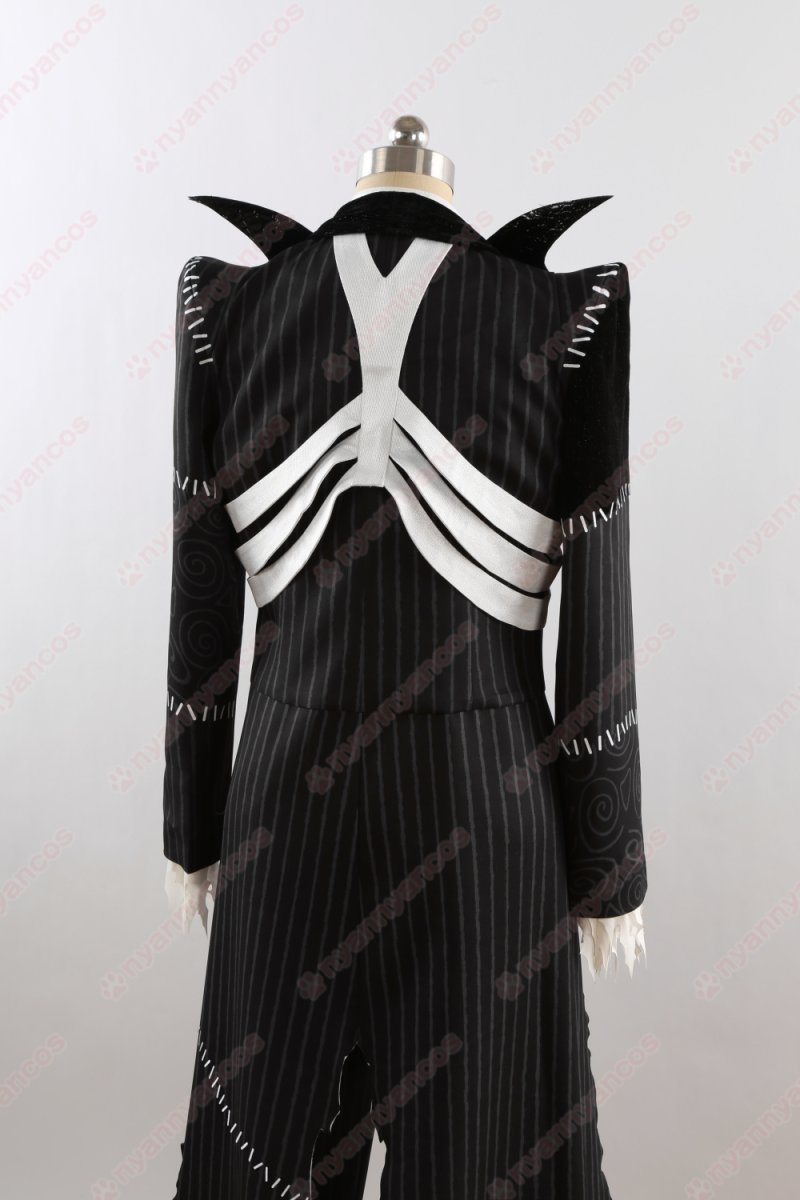 画像12: 高品質 実物撮影  スカリー Skully   ナイトメアースーツ 2024 ハロウィン ツイステ  ツイステッドワンダーランド  風 コスチューム コスプレ衣装  オーダーメイド (12)