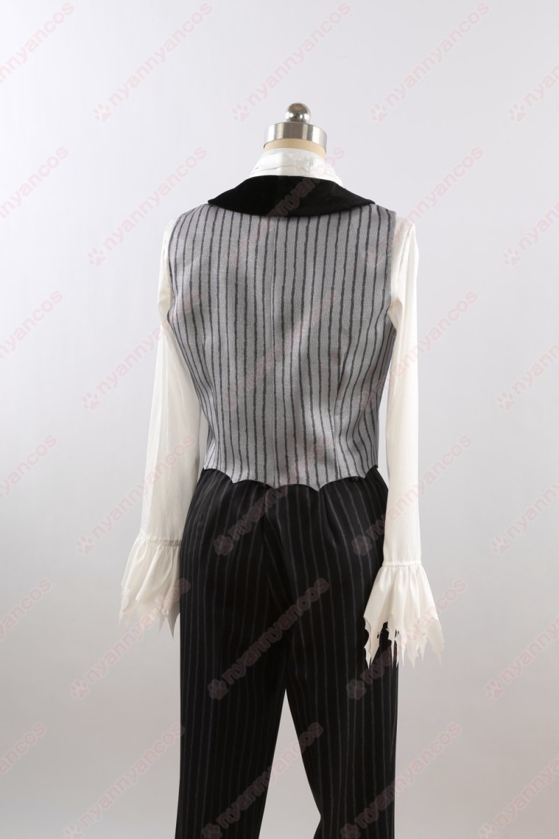 画像15: 高品質 実物撮影  スカリー Skully   ナイトメアースーツ 2024 ハロウィン ツイステ  ツイステッドワンダーランド  風 コスチューム コスプレ衣装  オーダーメイド (15)