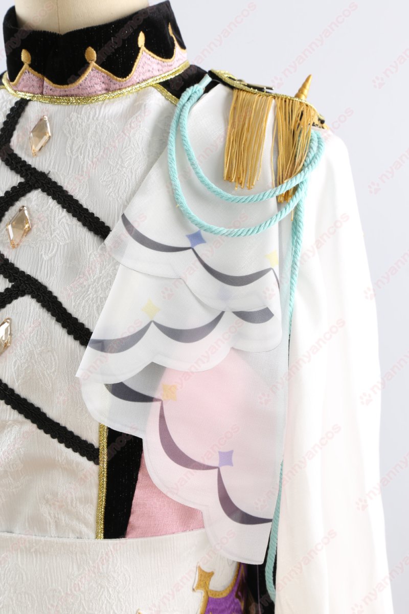 画像11: 高品質 実物撮影 エス カンナ ユメ ライカ 冴霧笑主 　花群冬芽　名都神無　 宝丈萊香 エスプリ Special for Princess スペシャル・フォー・プリンセス  あんさんぶるスターズ! あんスタ 風 コスチューム コスプレ衣装  オーダーメイド (11)