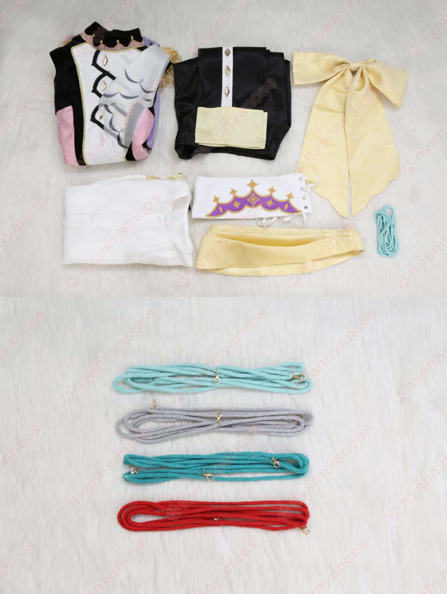 画像20: 高品質 実物撮影 エス カンナ ユメ ライカ 冴霧笑主 　花群冬芽　名都神無　 宝丈萊香 エスプリ Special for Princess スペシャル・フォー・プリンセス  あんさんぶるスターズ! あんスタ 風 コスチューム コスプレ衣装  オーダーメイド (20)