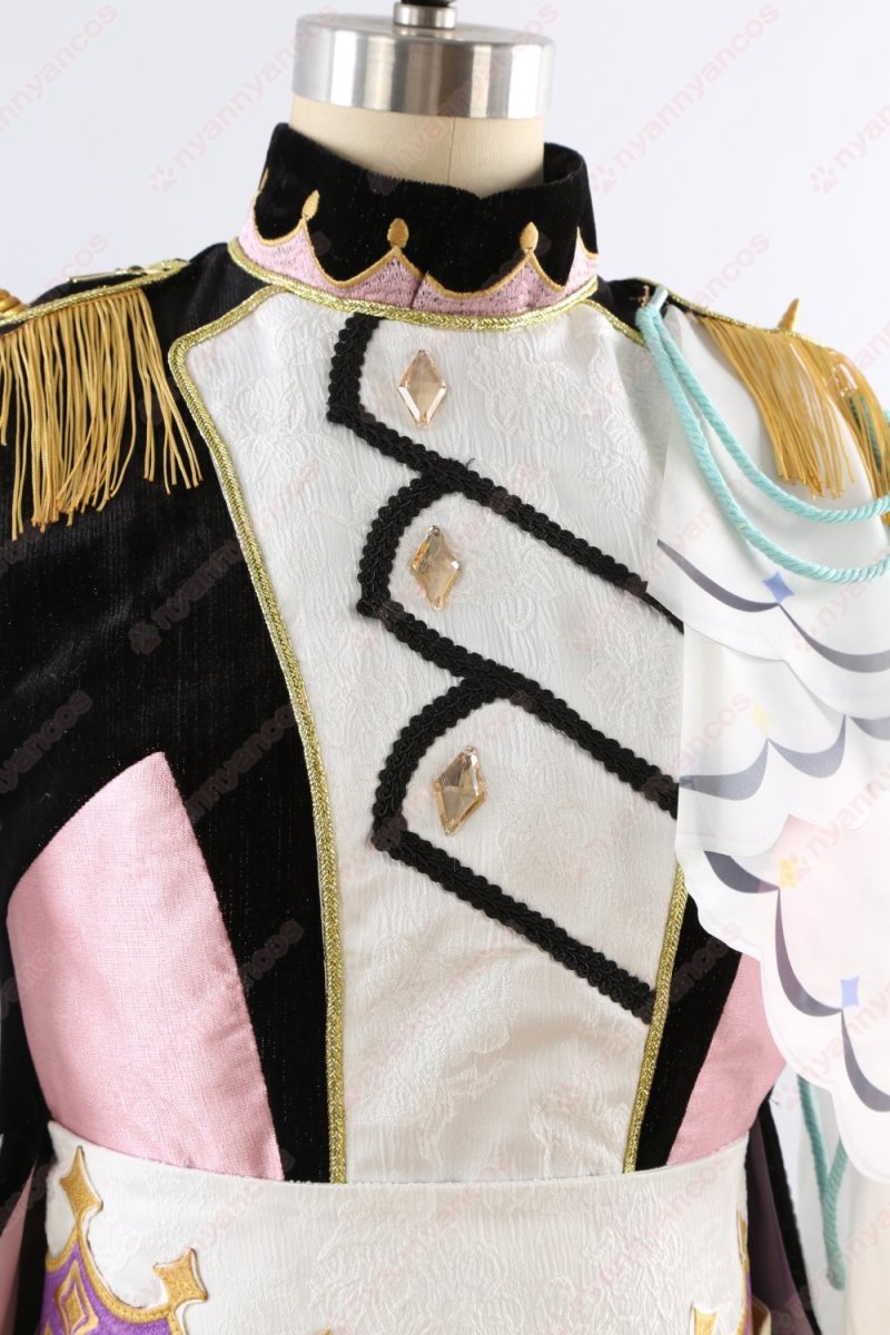 画像10: 高品質 実物撮影 エス カンナ ユメ ライカ 冴霧笑主 　花群冬芽　名都神無　 宝丈萊香 エスプリ Special for Princess スペシャル・フォー・プリンセス  あんさんぶるスターズ! あんスタ 風 コスチューム コスプレ衣装  オーダーメイド (10)