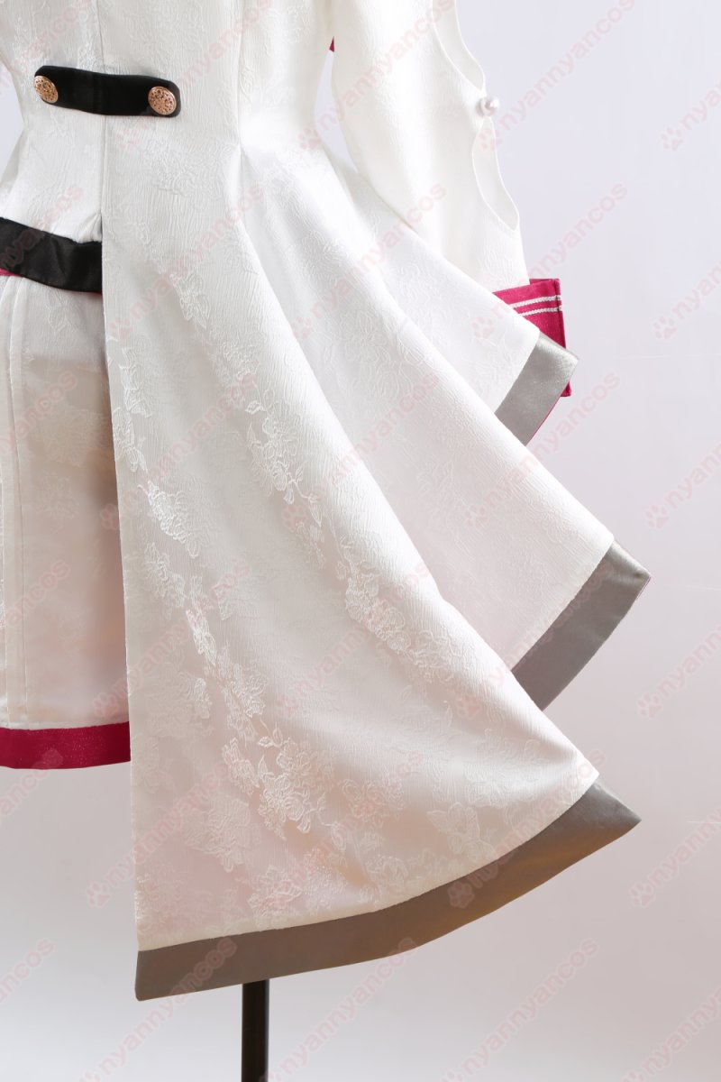 画像20: 高品質 実物撮影 ユメ エス カンナ ライカ 冴霧笑主  花群冬芽 名都神無  宝丈萊香 溶けた心 思い出のスノーホワイト ベリイ・ベリイ・スイート・ホワイト あんさんぶるスターズ! あんスタ 風 コスチューム コスプレ衣装  オーダーメイド (20)