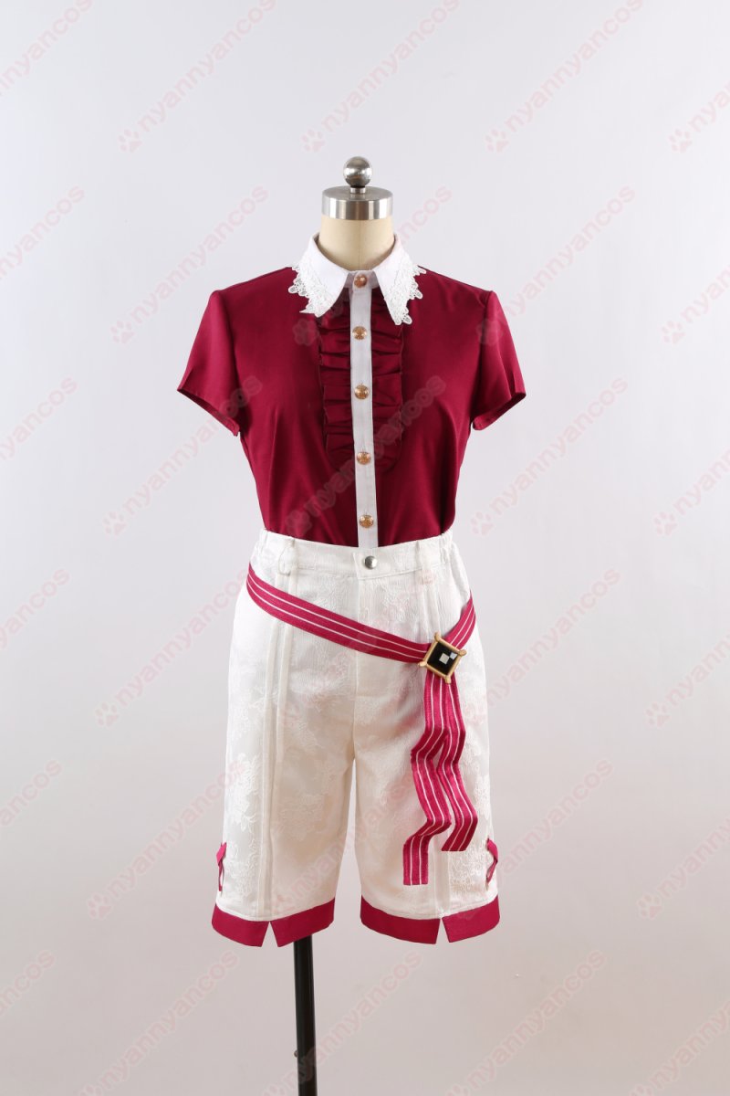 画像21: 高品質 実物撮影 ユメ エス カンナ ライカ 冴霧笑主  花群冬芽 名都神無  宝丈萊香 溶けた心 思い出のスノーホワイト ベリイ・ベリイ・スイート・ホワイト あんさんぶるスターズ! あんスタ 風 コスチューム コスプレ衣装  オーダーメイド (21)